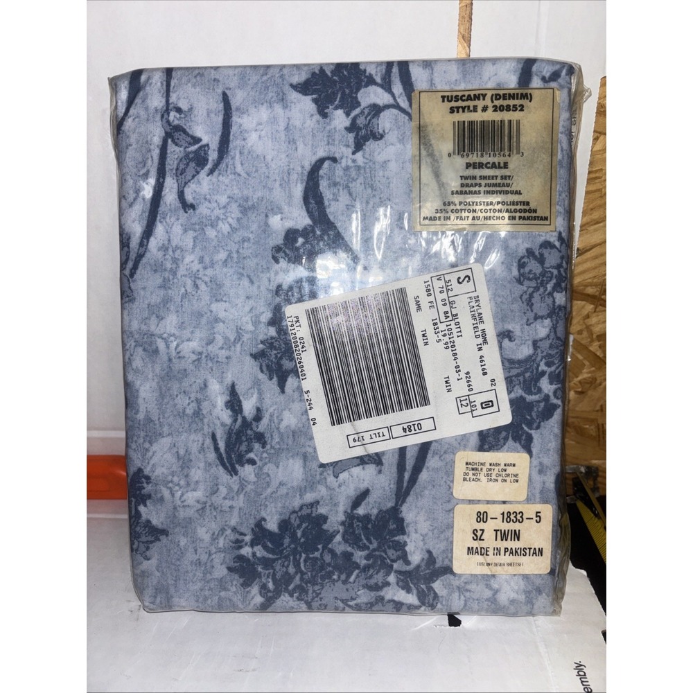 BrylaneHome Tuscany (denim) Style 20852 Made In Pakistan